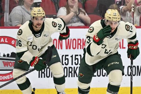 Meaningless game for Wild is anything but for Nick Swaney and Damien Giroux